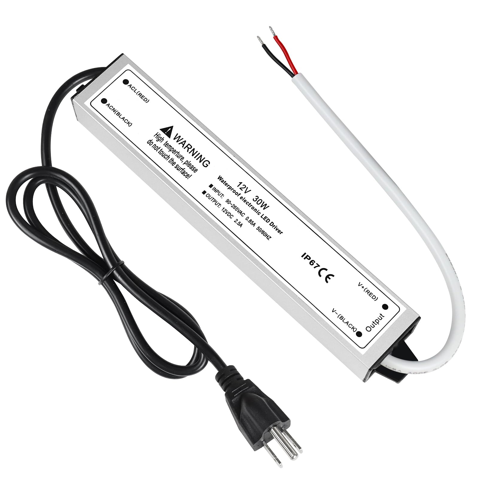 Transformer with plug